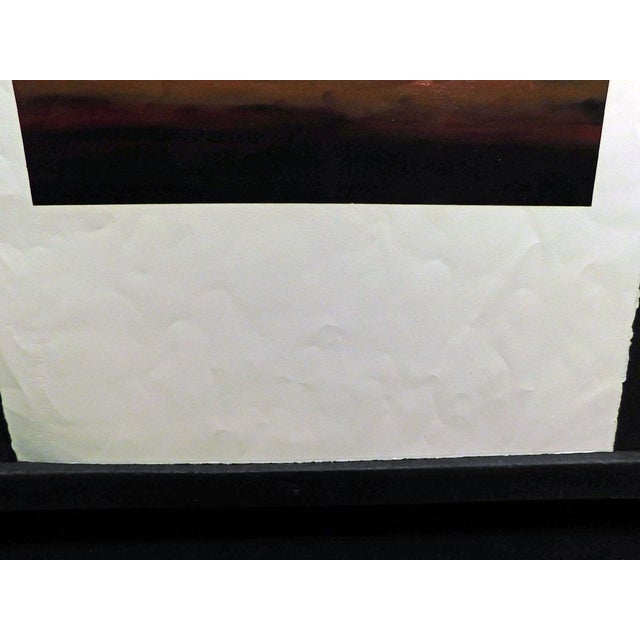 James Thorpe Cypress Morning Hand Signed Acrylic Landscape For Sale In Denver - Image 6 of 6