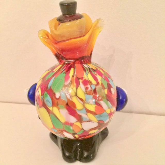 Hand Blown Murano Glass Clown Figurine Chairish