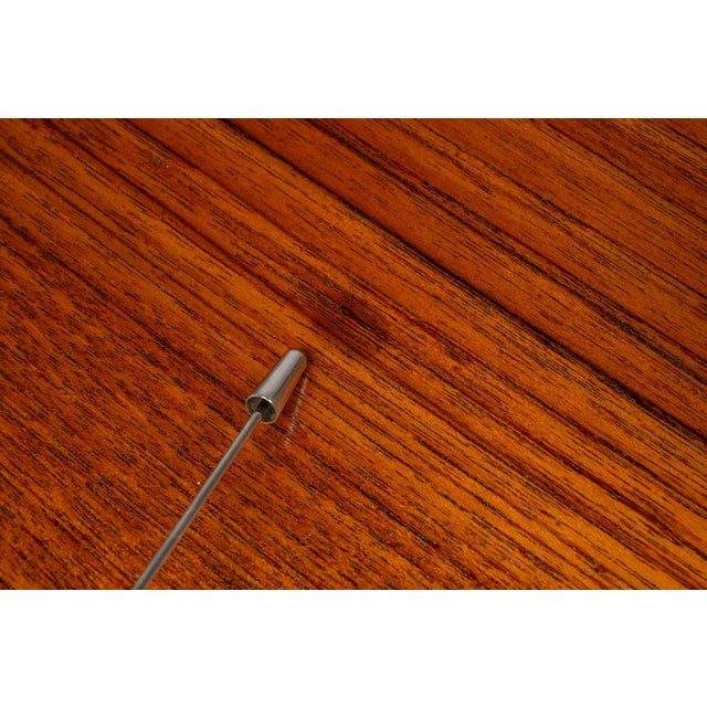 Danish Mid-Century Modern Extension Dining Table in Teak Attributed to Harry Østergaard for Randers Møbelfabrik, Denmark, C. 1960s For Sale - Image 11 of 17