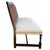 French Provincial 1980s French Provincial Style Ebonized & Caned High-Back Bench With Nailhead Trim For Sale - Image 3 of 18