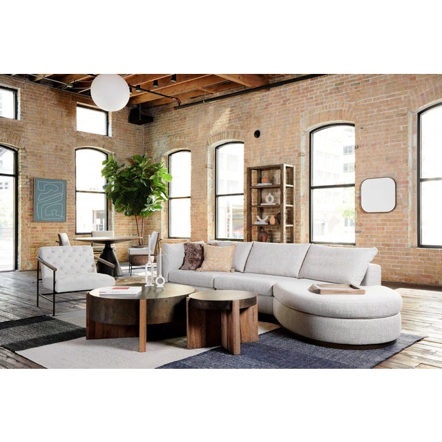 Four Hands Bingham Coffee Table - Rustic Oak Veneer For Sale - Image 4 of 12