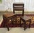 Nesting Mahogany Tables, 1970s, Set of 4 For Sale - Image 5 of 14