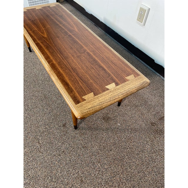 Mid-Century Modern Mid 20th Century Lane Perception Mid Century Modern Coffee Table For Sale - Image 3 of 13