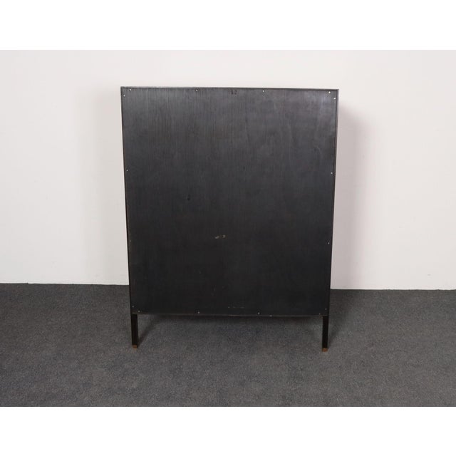 Wood Vintage Six-Drawer Rosewood and Mahogany Highboy Chest Dresser by Harvey Probber For Sale - Image 7 of 18