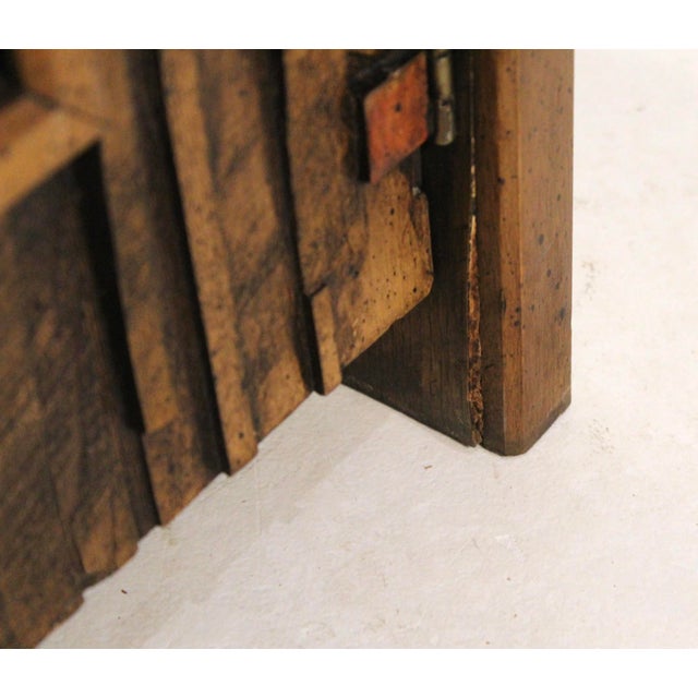 Mid 20th Century Brutalist Inspired Nightstands From Lane Furniture's "Pueblo" Series, Pair, Attributed For Sale - Image 14 of 15
