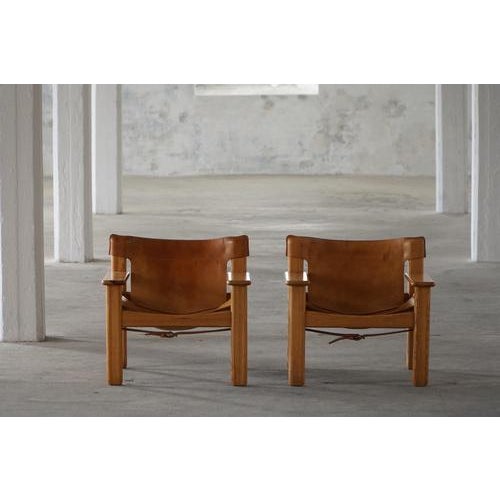 Brown Mid-Century Swedish Natura Armchairs from Karin Mobring, 1970s, Set of 2 For Sale - Image 8 of 18