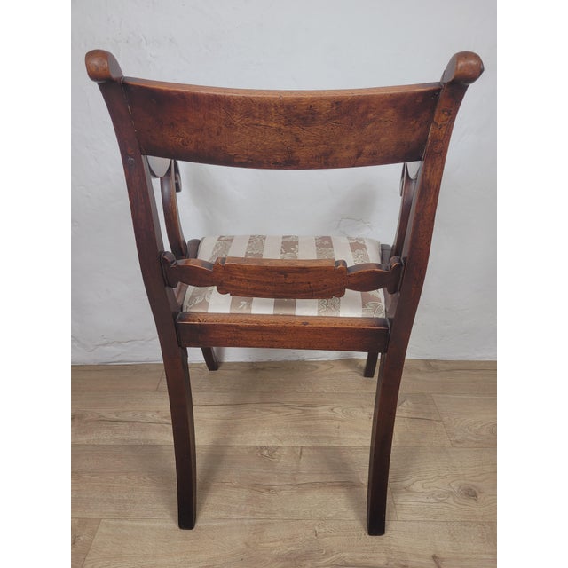 Antique Victorian Upholstered Mahogany Carver Armchair, 1890 For Sale - Image 14 of 18
