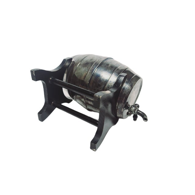 Silver Art Nouveau Figurative Vodka Container, Sweden, 1900s For Sale - Image 8 of 18