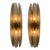 Pair of 'Fume" Murano Glass Sconces For Sale