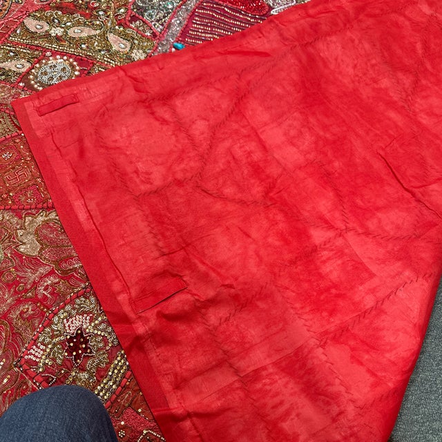 Indian Indian Tapestry With Hand Sewn Beading For Sale - Image 3 of 12
