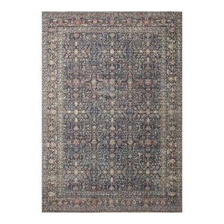 Jean Stoffer x Loloi Bradbury Midnight/ Multi 11'-6" x 15'-6" Area Rug For Sale