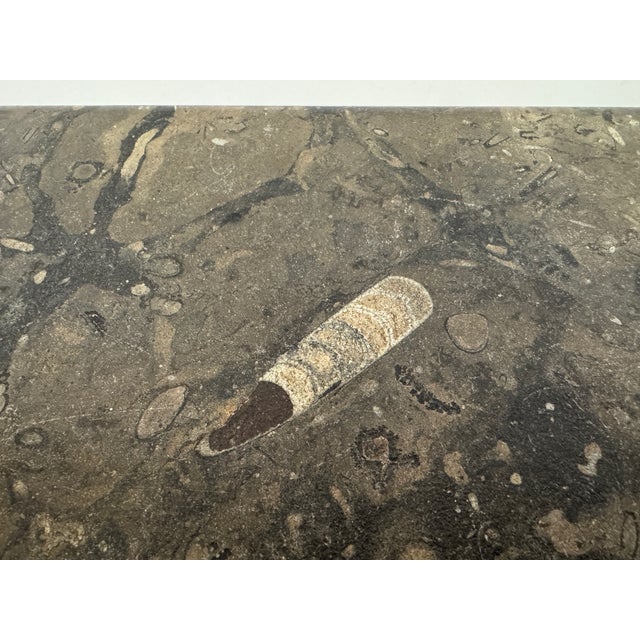 Fossil Stone Nesting Coffee Tables, 1980s, Set of 2 For Sale - Image 11 of 18