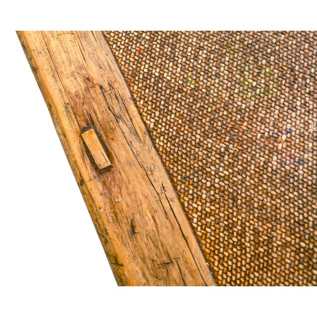 1990s Antique Asian Coffee Table Rattan Inlaid Surface Chairish