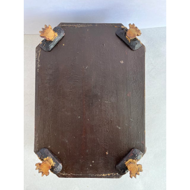 Late 19th Century Antique Chinoiserie Sewing Box For Sale - Image 5 of 12