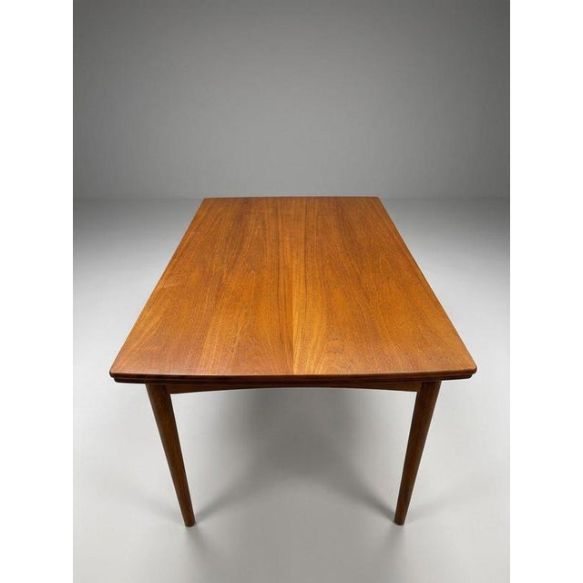 Mid-Century Danish Teak Dining Table (1960s) For Sale - Image 6 of 7