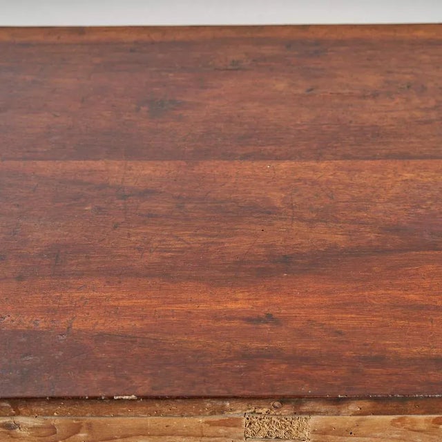 Vintage Empire Brown Chest of Drawers For Sale - Image 9 of 10