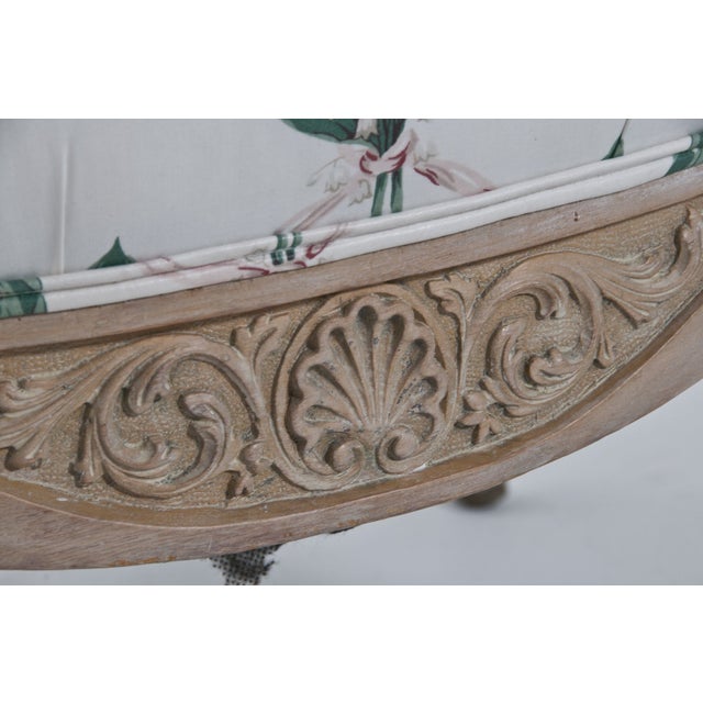 Carved Wooden Window Bench For Sale In San Francisco - Image 6 of 8