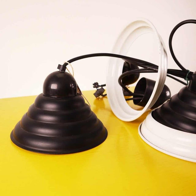 Vintage Metal Lamps, Set of 2 For Sale - Image 4 of 8