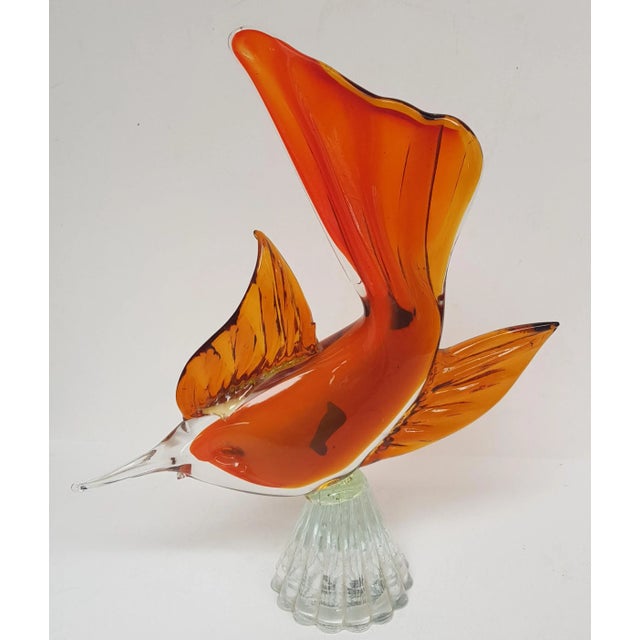 Mid-Century Modern Murano Glass Swordfish, 1950s For Sale - Image 3 of 4