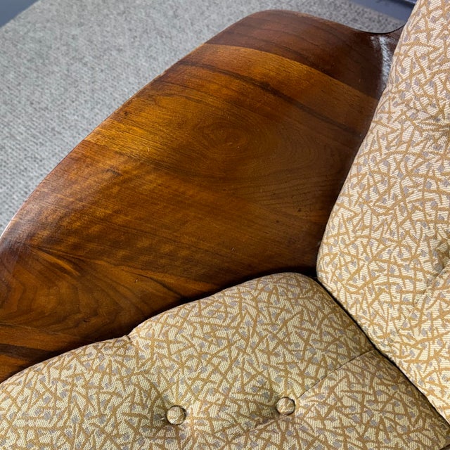 Brown "Mrs Chair" Lounge Chair by George Mulhauser for Plycraft For Sale - Image 8 of 9