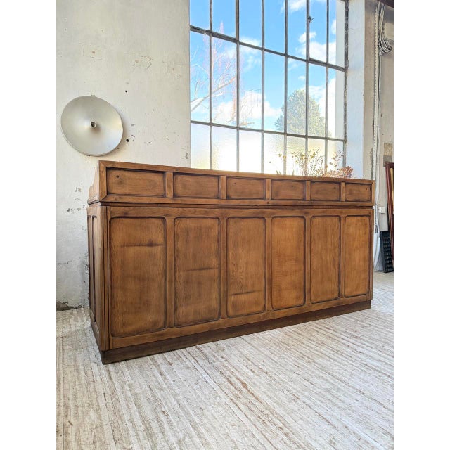 Oak Shop Counter, 1950s For Sale - Image 12 of 18