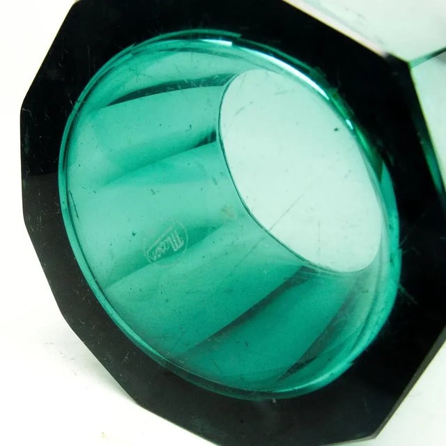 Art Deco Vase from Moser, Czechoslovakia, 1930s, in Very Good conditions. Designed 1920 to 1949 This piece has an...