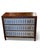 Transitional style 3-drawer chest with silvered drawer fronts and burl veneers you can use as a hall chest or in a luxe...