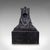 This is an antique guardian lion door keeper. An English, cast iron mythical animal doorstop, dating to the late Victorian...