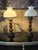 Traditional Vintage Oil-Lamp Style Table Lamps, Pair For Sale - Image 3 of 12