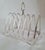 A fine english solid sterling silver seven-bar toast rack by s. Blanckensee & son ltd, hallmarked in birmingham in 1933...