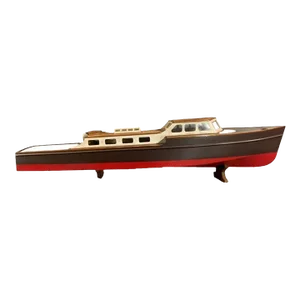 Yacht Model Built Plank on Frame