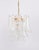 A stunning murano glass petals chandelier in style of mazzega, italy, manufactured in the 1980s. The chandelier is...