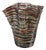 Mid-Century Modern Multicolored Murano Glass Vase by Enrico Cammozzo, Italy, 1980s For Sale