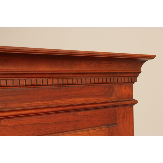 Wood Pennsylvania House Vintage Cherry Corner Cabinet For Sale - Image 7 of 12