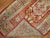 Early 20th Century Pink Field Red Green Accent Formal Full Pile Antique Turkish Oushak Runner For Sale - Image 5 of 6