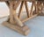 Vintage Oak Farm Table Made by Petersen Antiques For Sale - Image 10 of 11