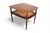 Mid 20th Century Large Peter Hvidt Solid Teak + Cane Side Table For Sale In San Francisco - Image 6 of 12
