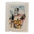 Henry Emil Salloch Original Watercolor on Paper Il Duomo, Barga Italy. 1970. For Sale