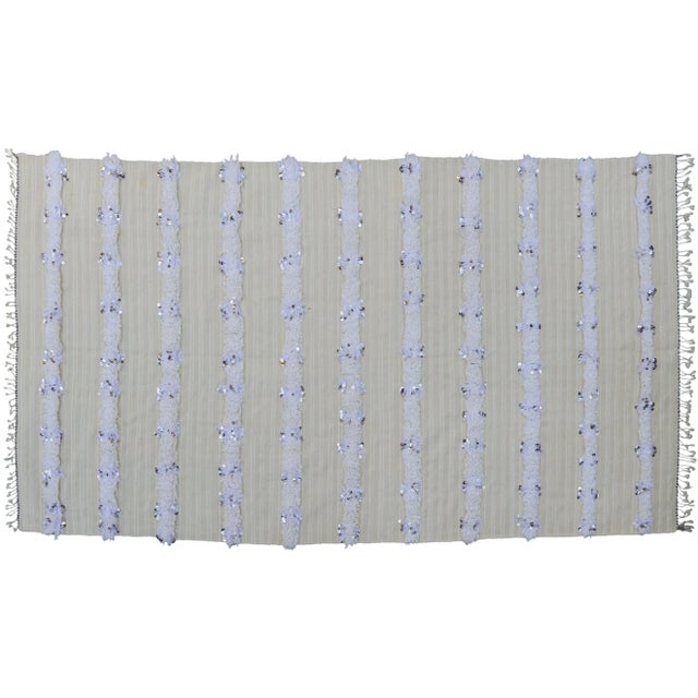 Textile Moroccan Berber Wedding Blanket For Sale - Image 7 of 7