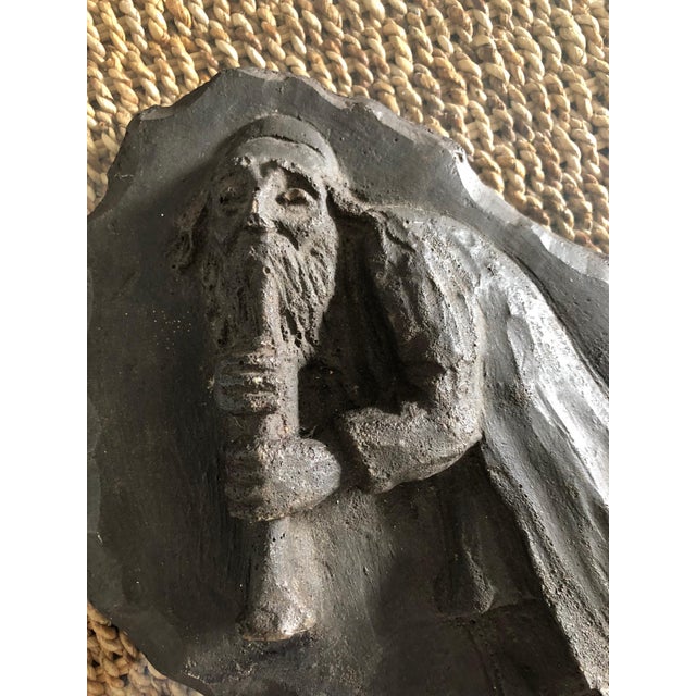 Early 20th Century Mane Katz, French Painted Maquette for Sculpture Judaica Klezmer Musician For Sale - Image 5 of 8