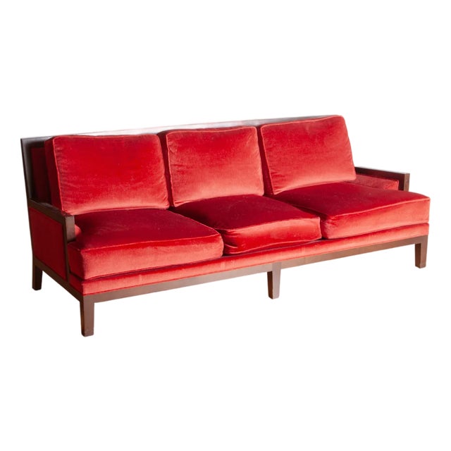 Attributed to Christian Liaigre "Capetown" Sofa for Holly Hunt For Sale