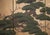 1960s Shōwa Era Japanese Byobu Screen "Evergreen Pine Tree" For Sale - Image 4 of 18