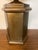 Vintage Shaker Metal Table Lamp With an Amber Mica Hexagonal Lamp Shade For Sale - Image 11 of 12
