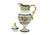 French 19th Century Limoges Gilt Porcelain Pitcher Set For Sale - Image 3 of 13