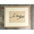 Late 20th Century Vintage Framed Reclining Skeleton Study on Paper For Sale - Image 5 of 12