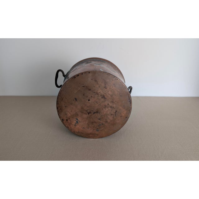 Antique 19th Century Copper Milk Can For Sale - Image 9 of 11