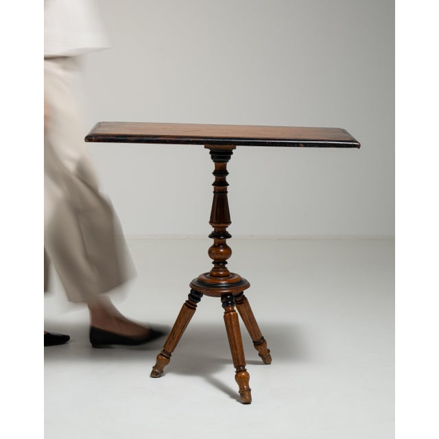 19th Century Eclectic Side Table For Sale - Image 4 of 11