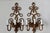 Vintage Italian Florentine Style Gold Finished Scrolling Arms Electric Wall Sconces- A Pair For Sale In Miami - Image 6 of 15