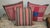 Two larger pillows measure 20 x 20 and smaller pillow measures 18x 18. These basket weave pillows are all hand made and...