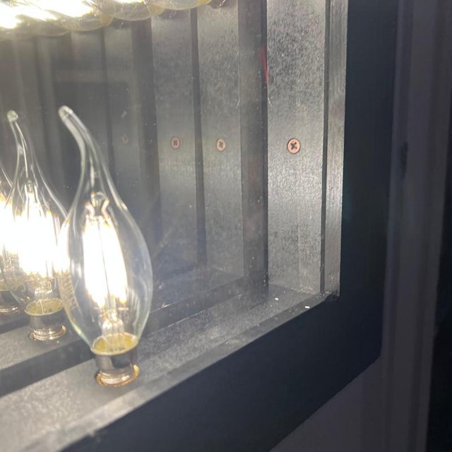 1990s Handmade Prototype Infinity Mirror, Italy, 1990s For Sale - Image 5 of 13